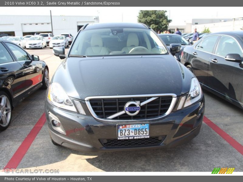 Savile Grey Metallic / Sandstone/Espresso 2010 Volvo XC60 3.2