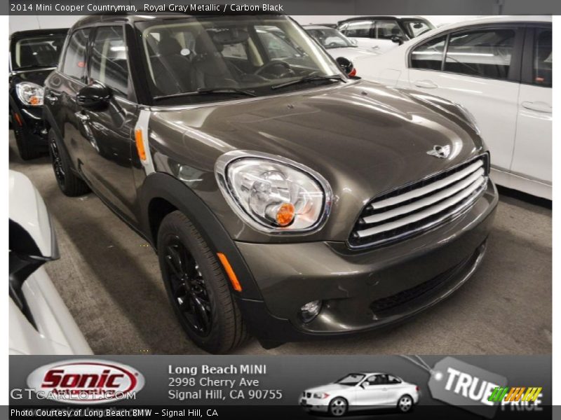 Royal Gray Metallic / Carbon Black 2014 Mini Cooper Countryman