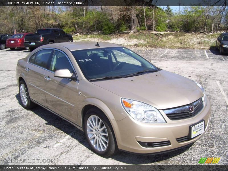 Golden Cashmere / Black 2008 Saturn Aura XR