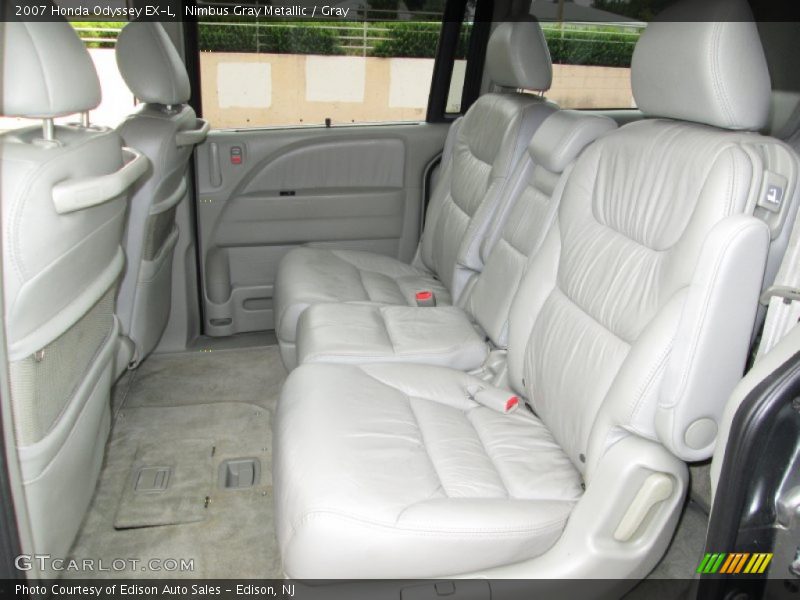 Nimbus Gray Metallic / Gray 2007 Honda Odyssey EX-L