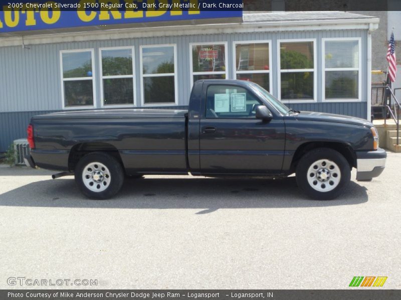 Dark Gray Metallic / Dark Charcoal 2005 Chevrolet Silverado 1500 Regular Cab