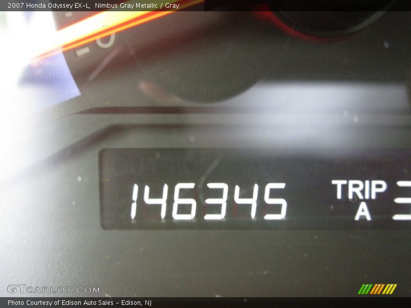 Nimbus Gray Metallic / Gray 2007 Honda Odyssey EX-L