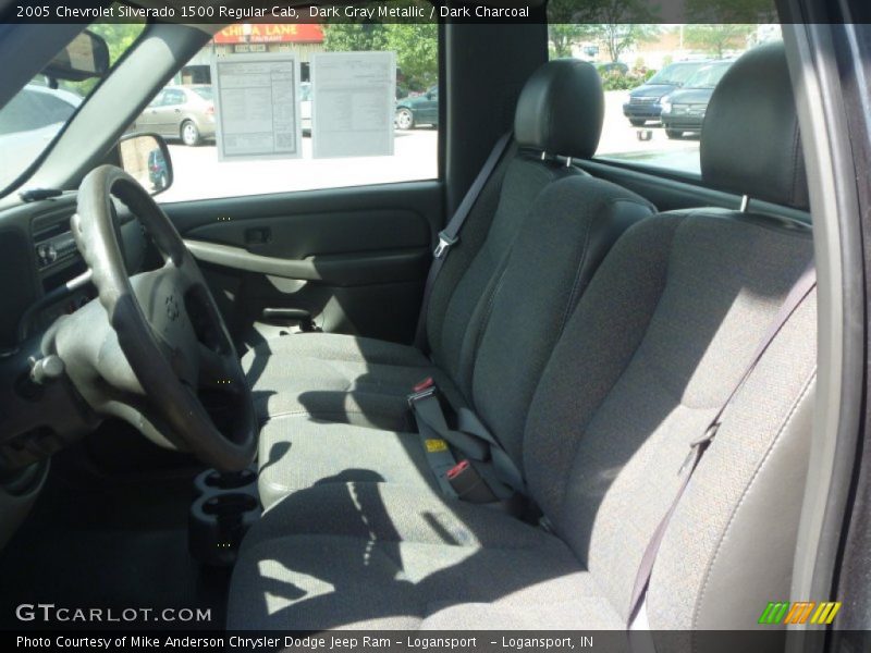 Dark Gray Metallic / Dark Charcoal 2005 Chevrolet Silverado 1500 Regular Cab