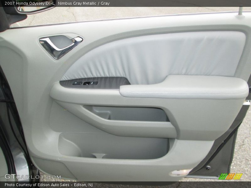 Nimbus Gray Metallic / Gray 2007 Honda Odyssey EX-L