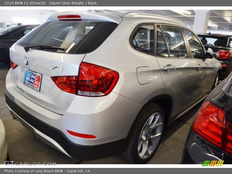 Glacier Silver Metallic / Black 2014 BMW X1 sDrive28i