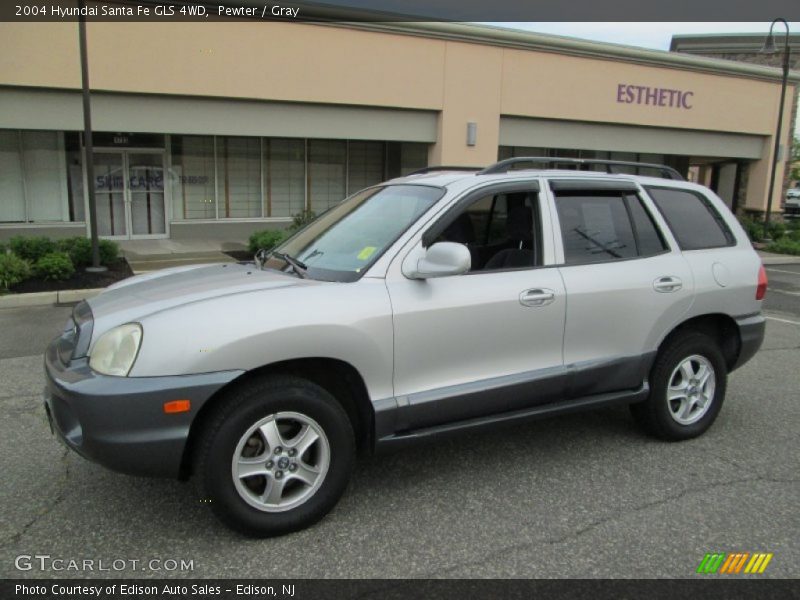 Pewter / Gray 2004 Hyundai Santa Fe GLS 4WD