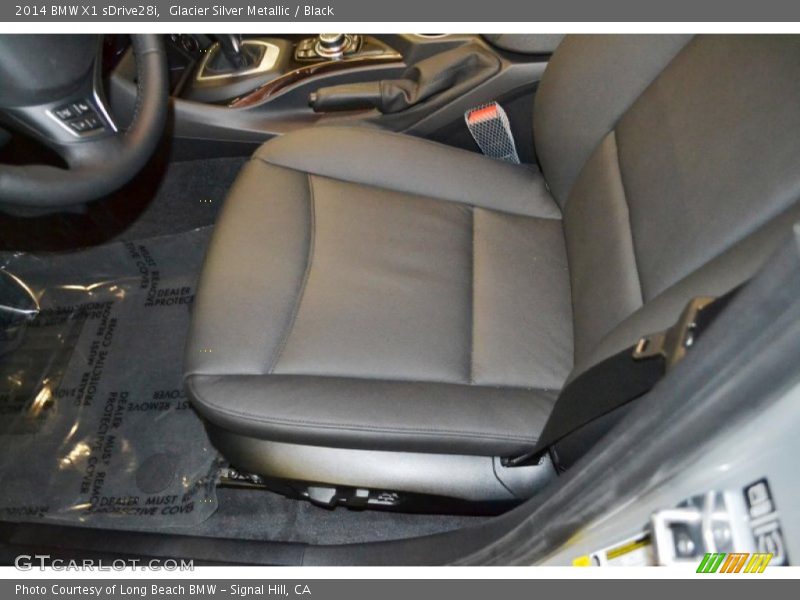 Glacier Silver Metallic / Black 2014 BMW X1 sDrive28i