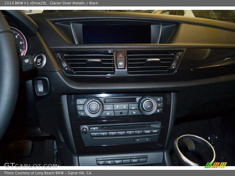 Glacier Silver Metallic / Black 2014 BMW X1 sDrive28i
