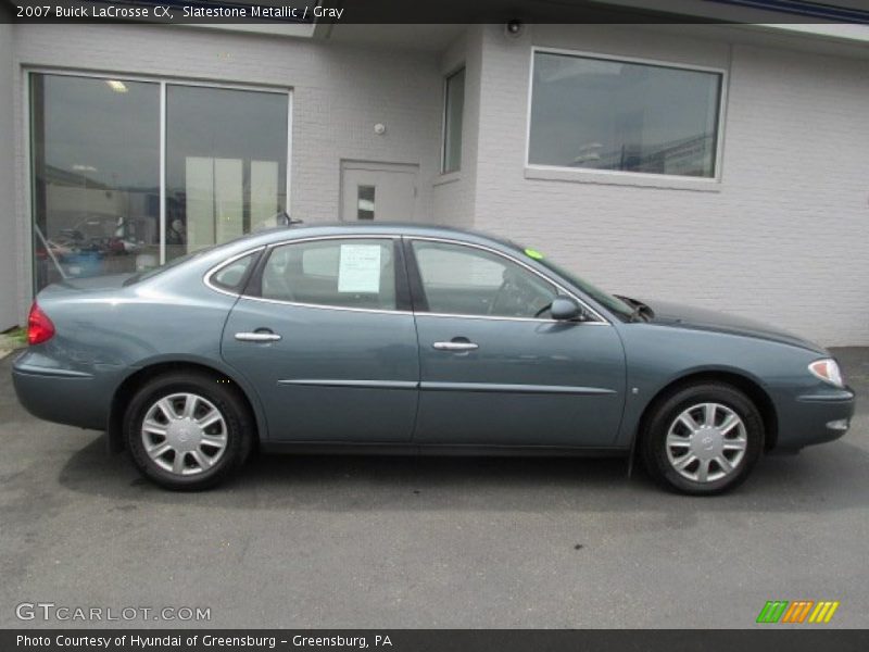 Slatestone Metallic / Gray 2007 Buick LaCrosse CX