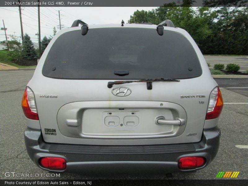 Pewter / Gray 2004 Hyundai Santa Fe GLS 4WD