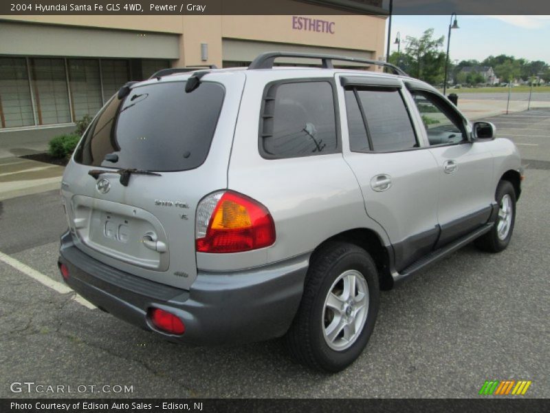 Pewter / Gray 2004 Hyundai Santa Fe GLS 4WD