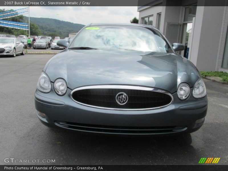 Slatestone Metallic / Gray 2007 Buick LaCrosse CX