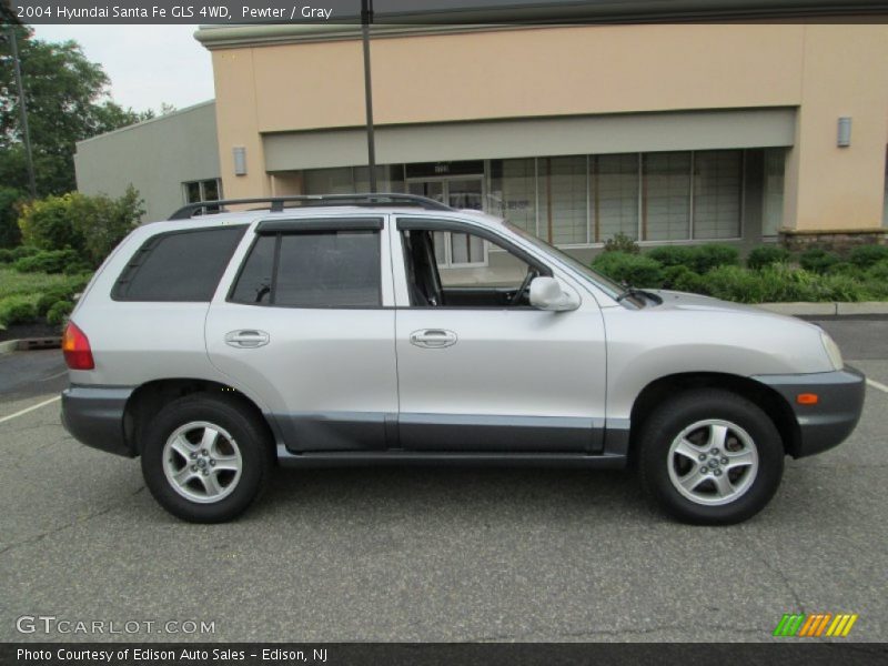 Pewter / Gray 2004 Hyundai Santa Fe GLS 4WD