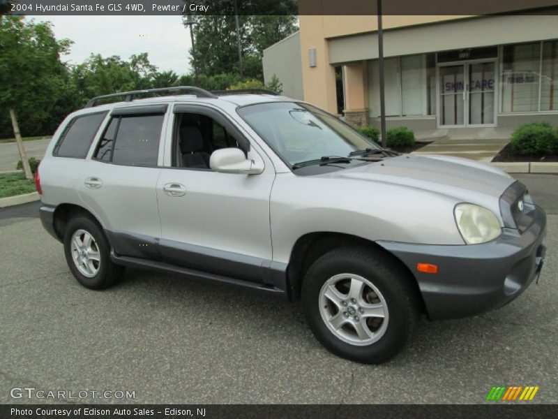 Pewter / Gray 2004 Hyundai Santa Fe GLS 4WD