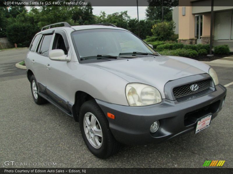 Pewter / Gray 2004 Hyundai Santa Fe GLS 4WD