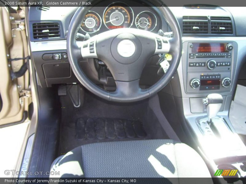 Golden Cashmere / Black 2008 Saturn Aura XR