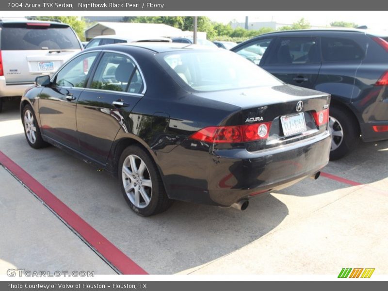 Nighthawk Black Pearl / Ebony 2004 Acura TSX Sedan