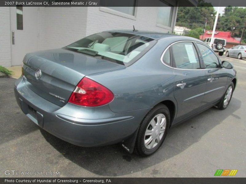 Slatestone Metallic / Gray 2007 Buick LaCrosse CX