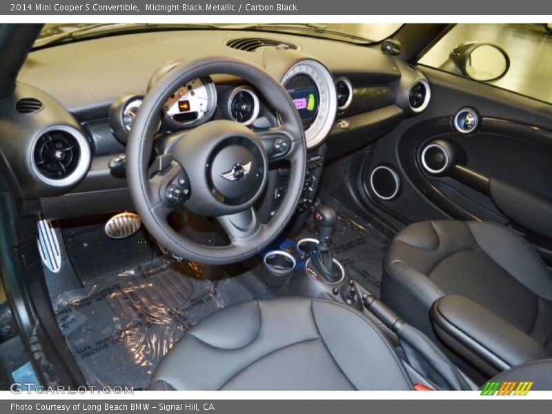 Midnight Black Metallic / Carbon Black 2014 Mini Cooper S Convertible