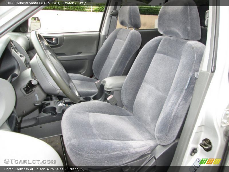 Pewter / Gray 2004 Hyundai Santa Fe GLS 4WD