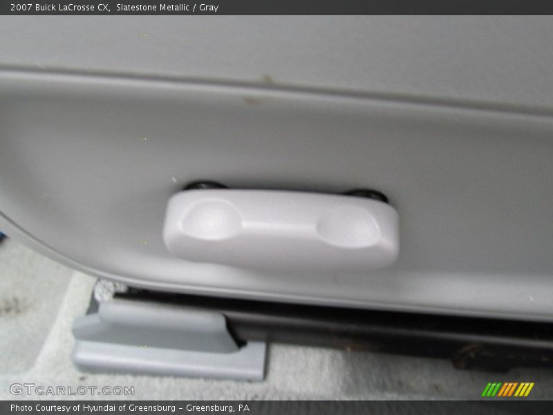 Slatestone Metallic / Gray 2007 Buick LaCrosse CX