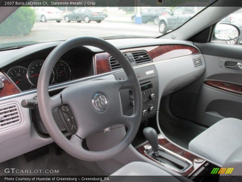 Slatestone Metallic / Gray 2007 Buick LaCrosse CX