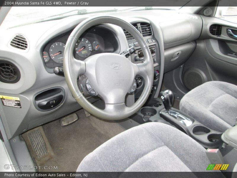 Pewter / Gray 2004 Hyundai Santa Fe GLS 4WD