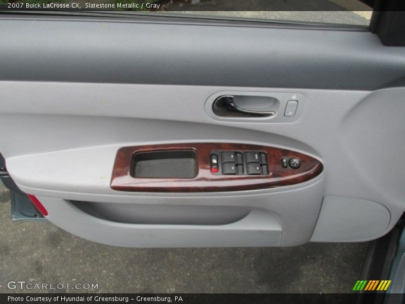 Slatestone Metallic / Gray 2007 Buick LaCrosse CX