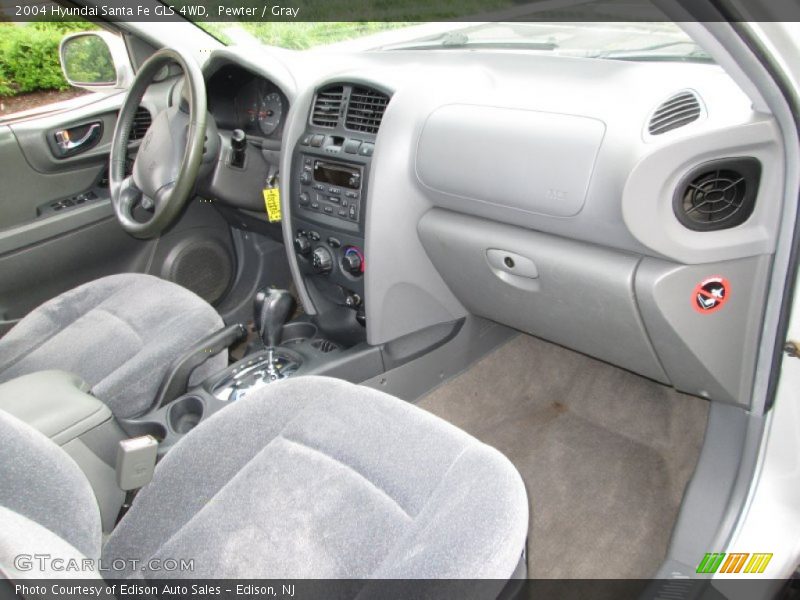 Pewter / Gray 2004 Hyundai Santa Fe GLS 4WD
