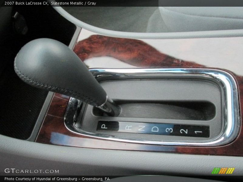 Slatestone Metallic / Gray 2007 Buick LaCrosse CX