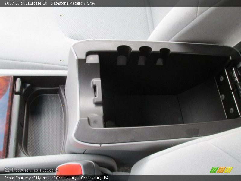 Slatestone Metallic / Gray 2007 Buick LaCrosse CX