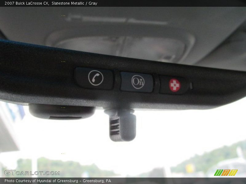 Slatestone Metallic / Gray 2007 Buick LaCrosse CX