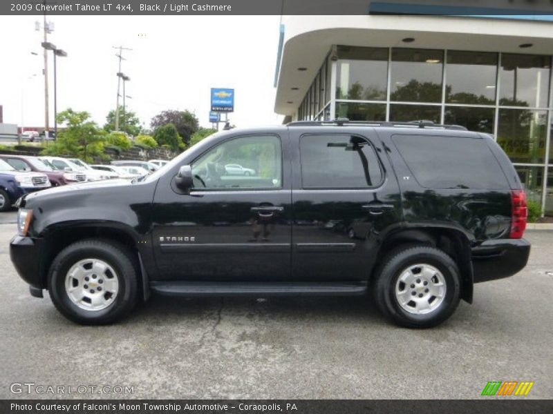 Black / Light Cashmere 2009 Chevrolet Tahoe LT 4x4
