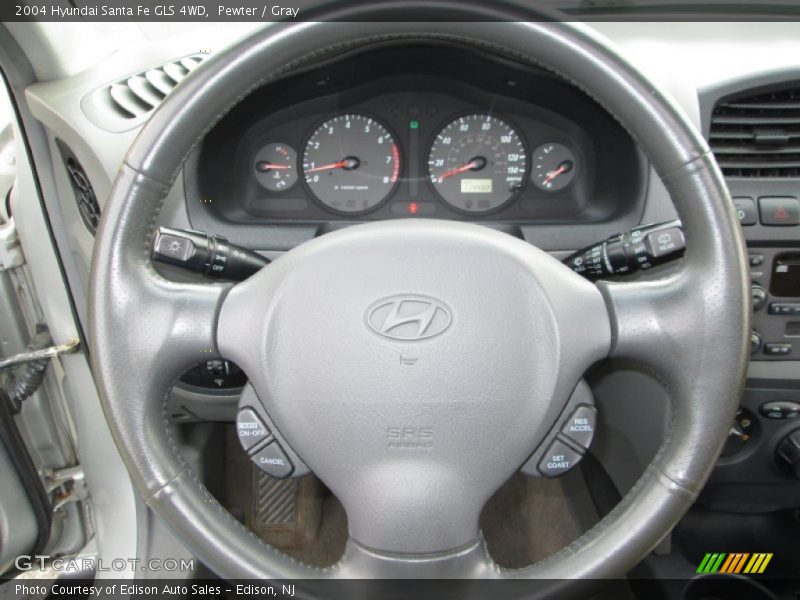 Pewter / Gray 2004 Hyundai Santa Fe GLS 4WD
