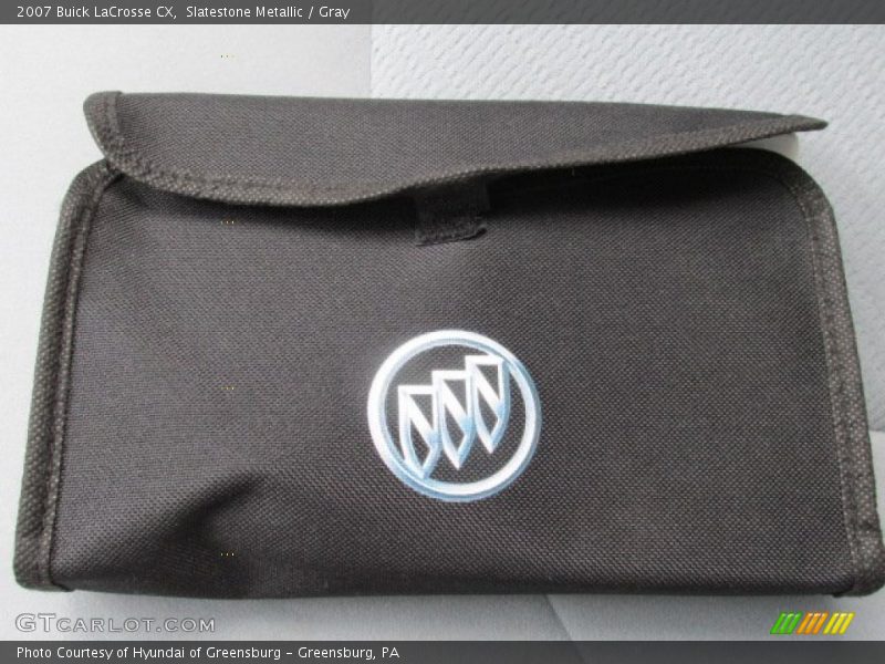 Slatestone Metallic / Gray 2007 Buick LaCrosse CX