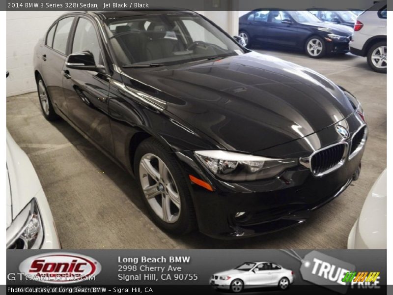 Jet Black / Black 2014 BMW 3 Series 328i Sedan
