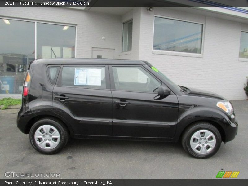 Shadow Black / Black Cloth 2011 Kia Soul 1.6