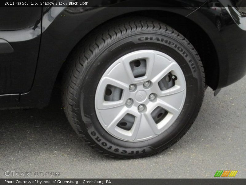 Shadow Black / Black Cloth 2011 Kia Soul 1.6