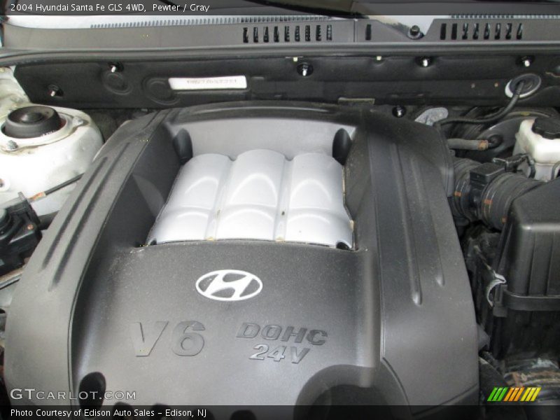 Pewter / Gray 2004 Hyundai Santa Fe GLS 4WD
