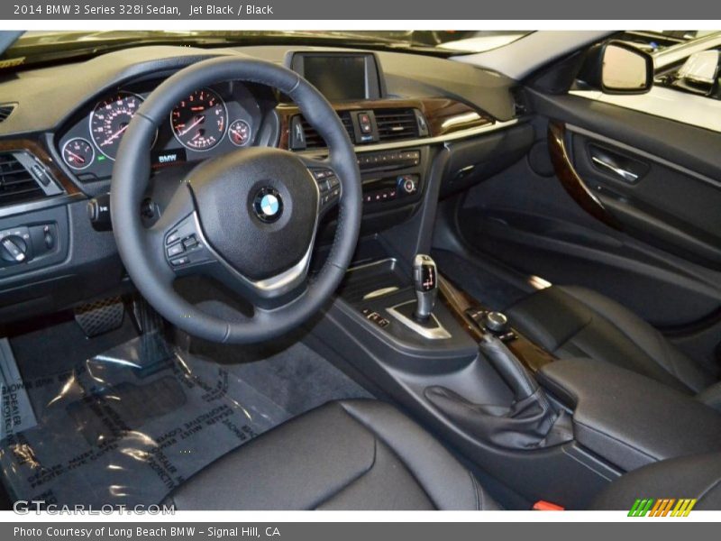 Black Interior - 2014 3 Series 328i Sedan 