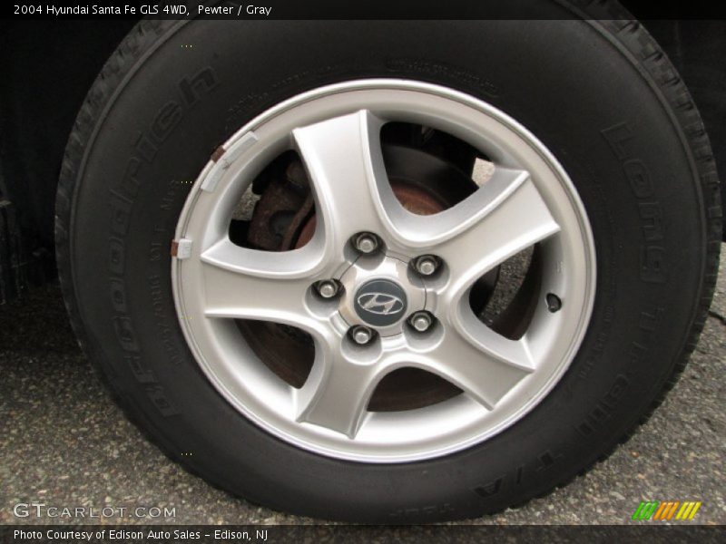 Pewter / Gray 2004 Hyundai Santa Fe GLS 4WD