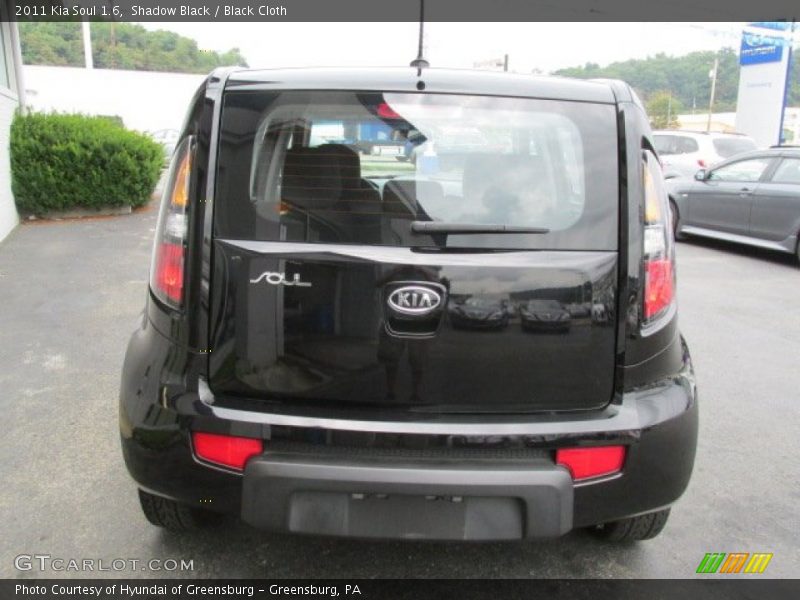 Shadow Black / Black Cloth 2011 Kia Soul 1.6