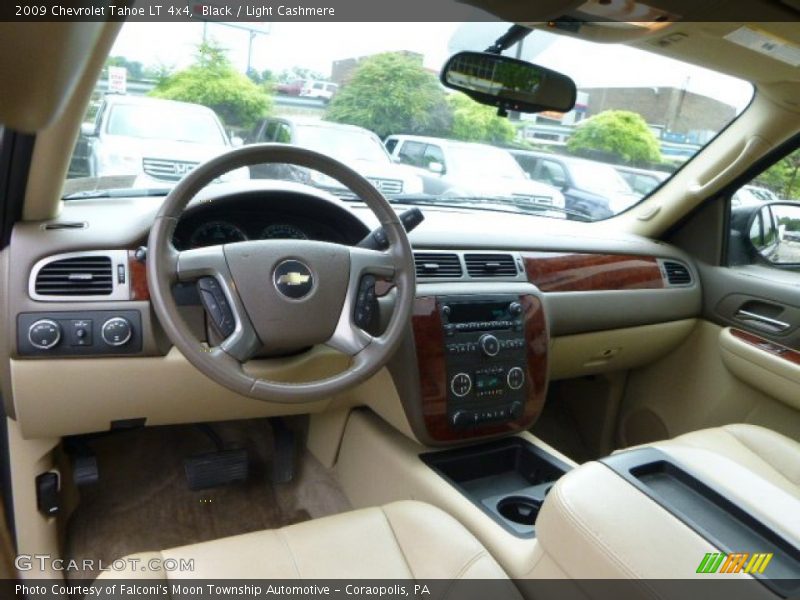 Black / Light Cashmere 2009 Chevrolet Tahoe LT 4x4
