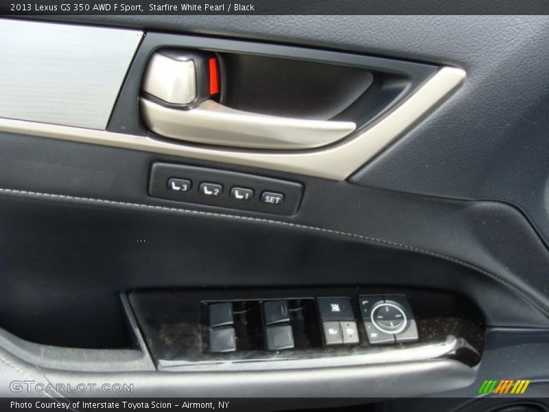 Starfire White Pearl / Black 2013 Lexus GS 350 AWD F Sport