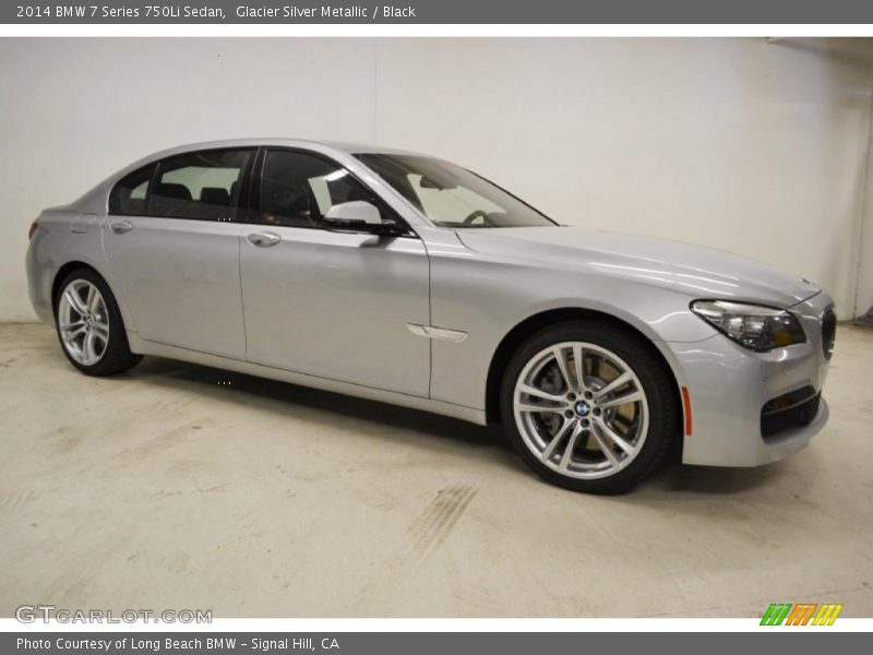 Front 3/4 View of 2014 7 Series 750Li Sedan