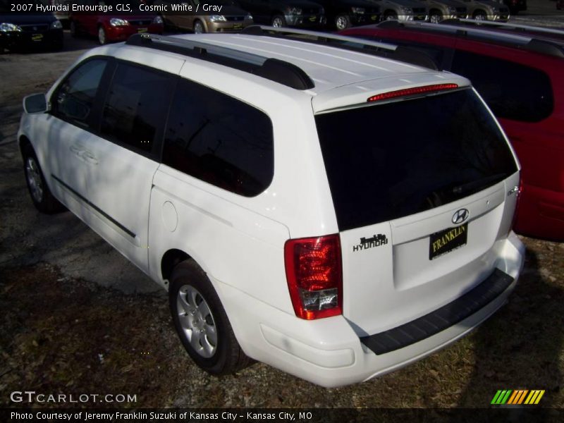 Cosmic White / Gray 2007 Hyundai Entourage GLS