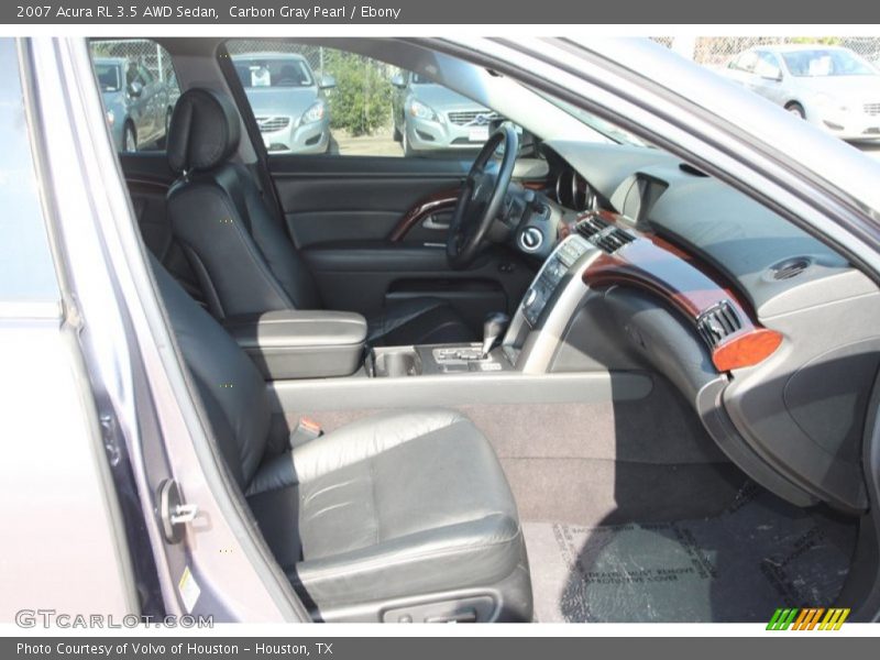 Carbon Gray Pearl / Ebony 2007 Acura RL 3.5 AWD Sedan