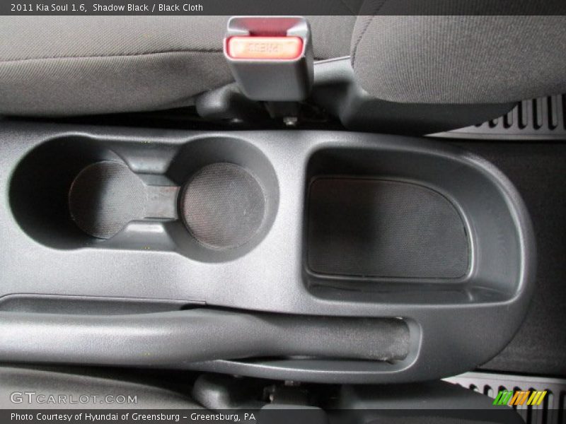 Shadow Black / Black Cloth 2011 Kia Soul 1.6