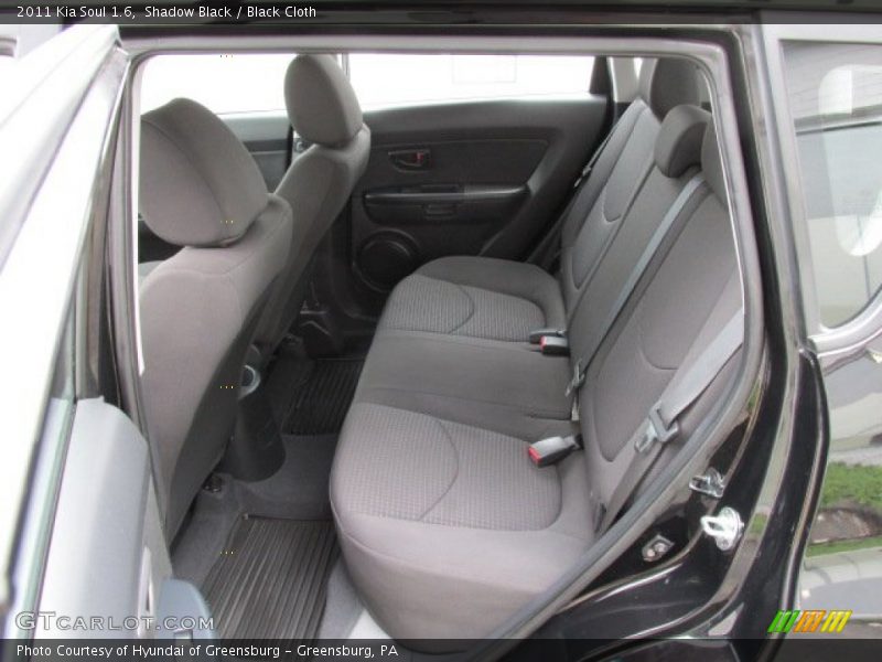 Shadow Black / Black Cloth 2011 Kia Soul 1.6