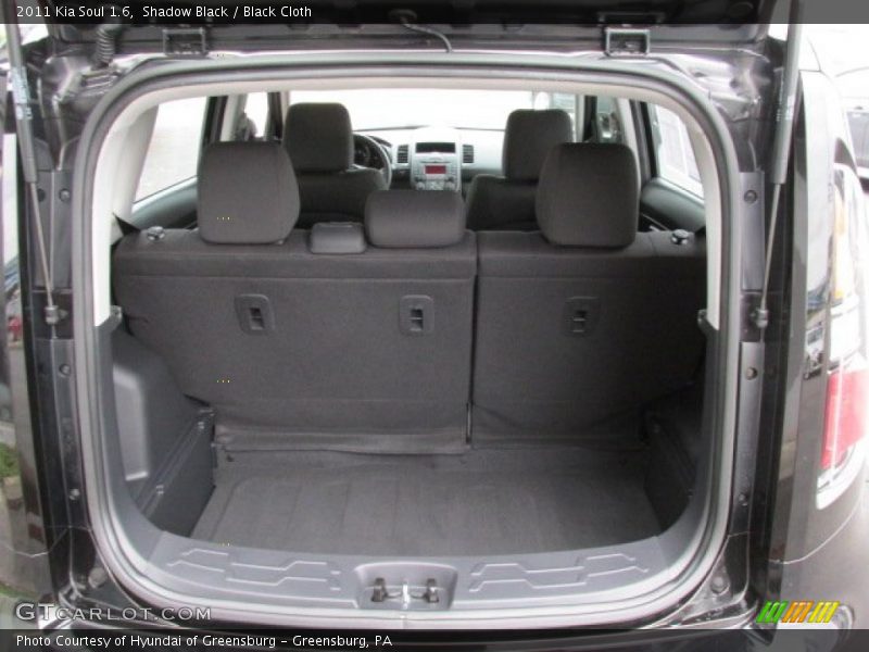 Shadow Black / Black Cloth 2011 Kia Soul 1.6